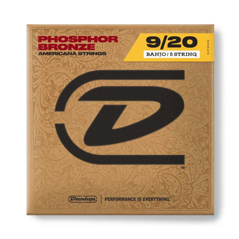 Dunlop Americana - DJP0920 - Phosphor Bronze, Banj